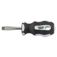 Draper Plain Slot Soft Grip Screwdriver, 6.5 x 38mm 34977