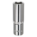 Sealey WallDrive Socket 18mm Deep 1/2"Sq Drive Fully Polished SP1218D Sealey - Town Tools 