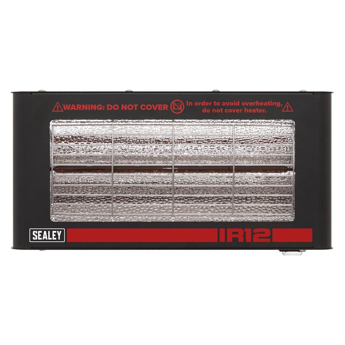 Sealey Wall Mounting Infrared Quartz Heater 1.2W/230V IR12 Sealey - Town Tools 