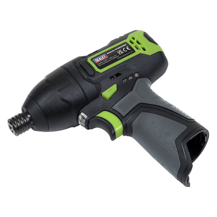 Sealey Cordless Impact Driver 1/4"Hex Drive 10.8V 2Ah SV10.8 Series CP108VCID Sealey - Town Tools 