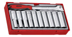 Teng Tools 1/2" Deep Socket Set 12 pt TT1 11 Pieces Teng Tools - Town Tools 