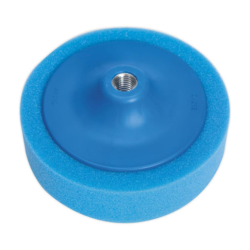 Sealey Buffing & Polishing Foam Head150 x 50mm 5/8"UNC Blue/Medium Sealey - Town Tools 