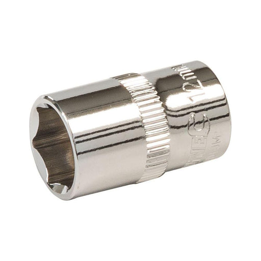Silverline Socket 3/8" Drive 6pt Metric 12mm Silverline - Town Tools 