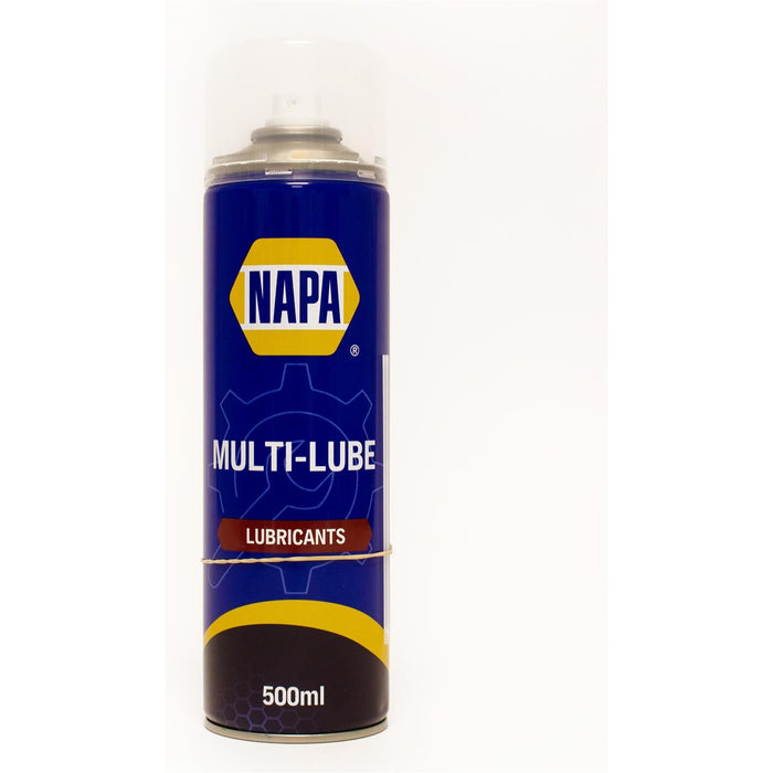 6x NAPA Multi Purpose Lubricant Spray Cleans Protect Rust Penetrating Oil 500ml