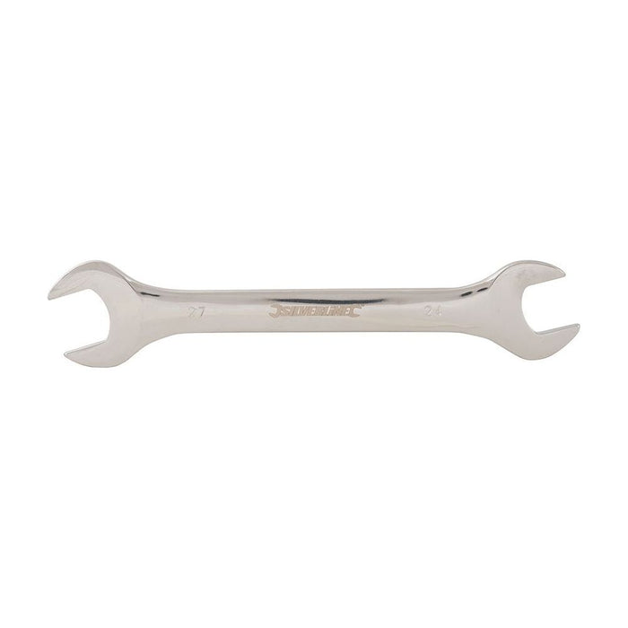 Silverline Open Ended Spanner 24 x 27mm Silverline - Town Tools 