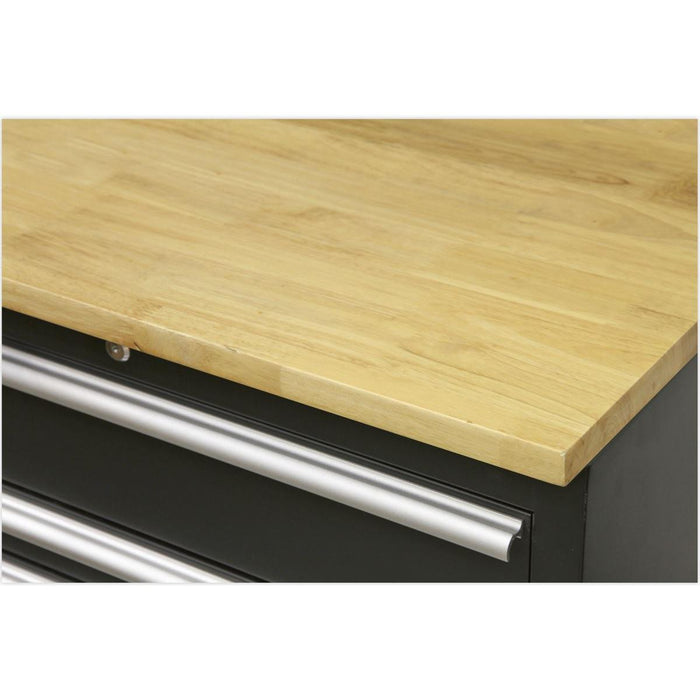 Sealey Premier Premier Storage System with Oak Worktop 2.3m APMSCOMBO4W Sealey Premier - Town Tools 