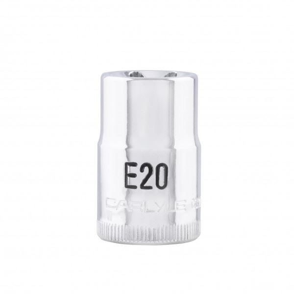 Carlyle Tools 1/2Dr E20 E Torx Socket