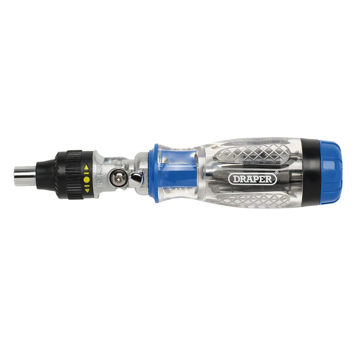 Draper Ratcheting Screwdriver and Bit Set (14 Piece) - RD12D