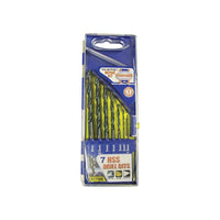 Faithfull HSS Drill Bit Set, 7 Piece (1.5-6.0mm)