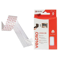 Velcro® Brand VELCRO® Brand Stick On Tape 20mm x 1m White