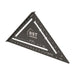 R.S.T. Aluminium Black Rafter Square 12in R.S.T. - Town Tools