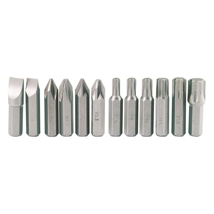 Draper Impact Screwdriver Bit Set (12 Piece) 59001 Draper - Town Tools 