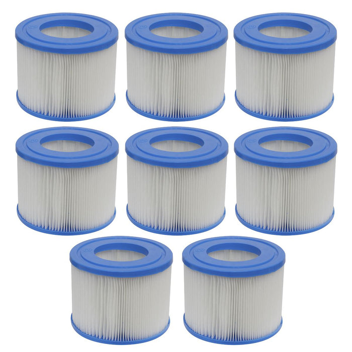 Dellonda Hot Tub/Spa Filter Cartridge - Pack of 8 DL81