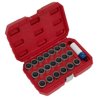 Sealey 21pc Locking Wheel Nut Key Set BMW SX217