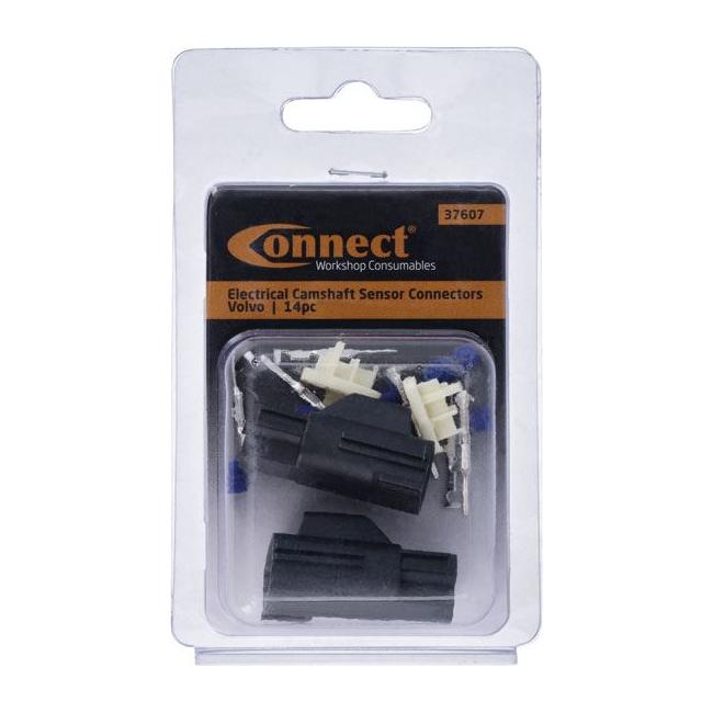 Connect Volvo Electrical Camshaft 3 PIN male Sensor Connector 14pc 37607 Tool Connection - Town Tools 