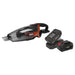 Sealey Cordless Handheld Vacuum Cleaner 650ml 20V SV20 Series Kit 2 Batteries Sealey - Town Tools 