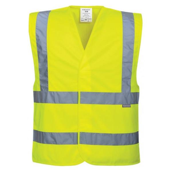 Portwest Aag Hivis Yellow Vest SML/Med