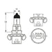 1x Ring H13 (9008) 12v 55w Halogen Headlamp Headlight Bulb - R9008 Ring Automotive - Town Tools 