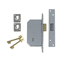 Union 3G110 C Series 5 Detainer Deadlock 73mm Satin Brass