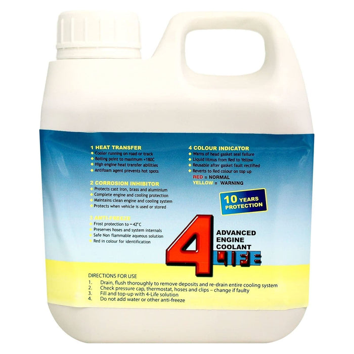 Castrol Classic Forlife Coolant X 1 Litre FLC1 4 Life - Town Tools 