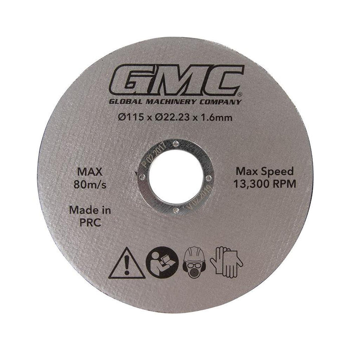 GMC Resin Cutting Disc GTS1500 Resin Cutting Disc GTS1500 115 x 22.23mm GMC - Town Tools 