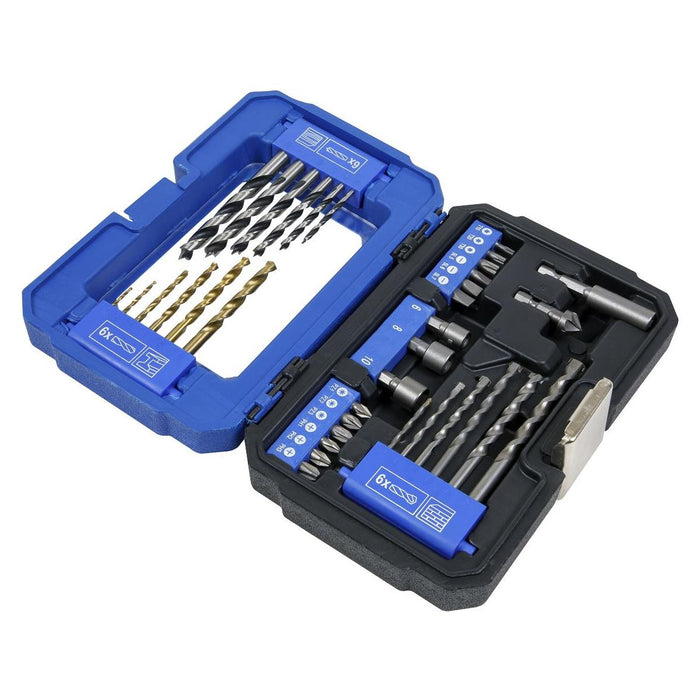 Sealey Drill & Bit Accessory Set 35pc AK3735 Sealey - Town Tools 