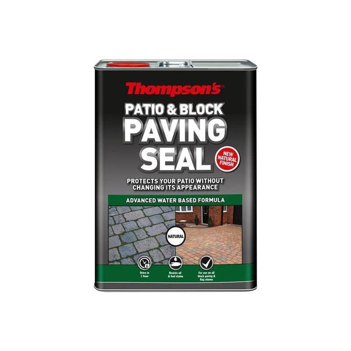 Ronseal Patio & Block Paving Seal Natural 5 litre Ronseal - Town Tools