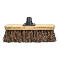 Faithfull Bassine Varnished Broom Head 300mm (12in) Threaded Socket