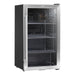 Baridi 85L Wine, Beer & Drinks Fridge with Thermostat - Stainless Steel Baridi - Town Tools