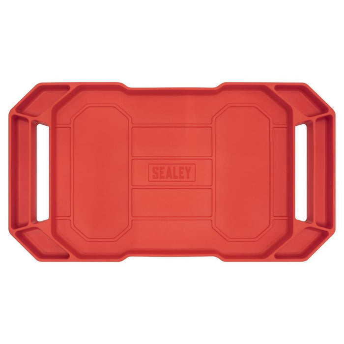 Sealey Flexible Tool Tray Non-Slip 590 x 305 x 40mm APNST3 Sealey - Town Tools 