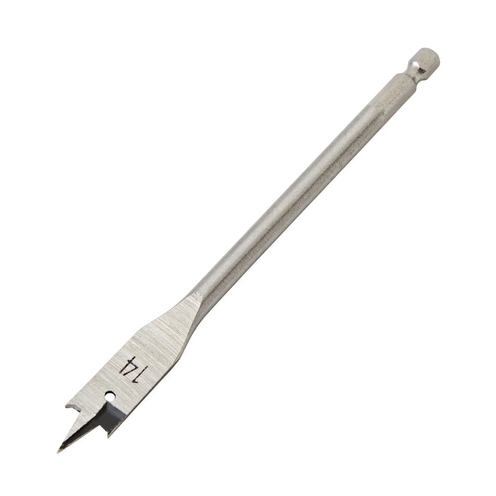 Draper Flat Wood Drill Bit, 14 x 152mm - FB100PB