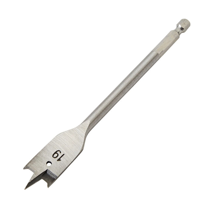 Draper Flat Wood Drill Bit, 19 x 152mm - FB100PB