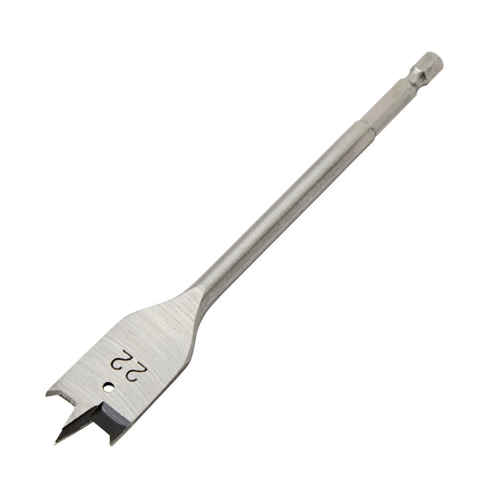 Draper Flat Wood Drill Bit, 22 x 152mm - FB100PB