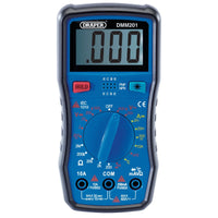 Draper Manual-Ranging Digital Multimeter, 1 x Test Leads, 1 x Temp Probe