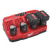 Milwaukee M12C4 M12 4 Bay Multi Charger Milwaukee - Town Tools