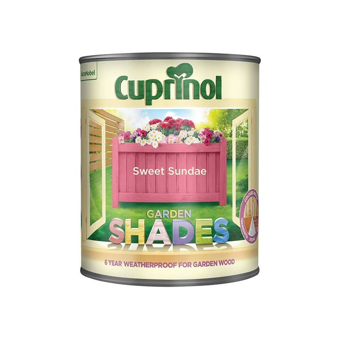 Cuprinol Garden Shades Sweet Sundae 1 litre Cuprinol - Town Tools