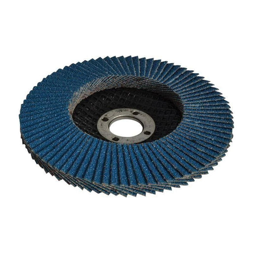 Faithfull Abrasive Jumbo Flap Disc 100mm Fine Faithfull - Town Tools
