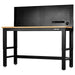 Draper Bunker Workbench with Hardwood Worktop and Power Pegboard, 1550mm Draper - Town Tools