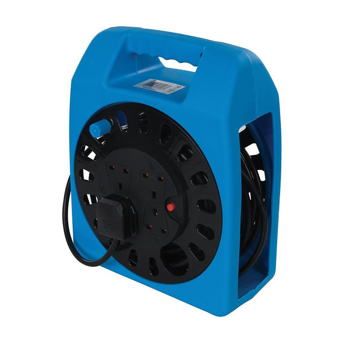 Powermaster Cassette Cable Reel 13A 230V 4-Gang 15m PowerMaster - Town Tools 