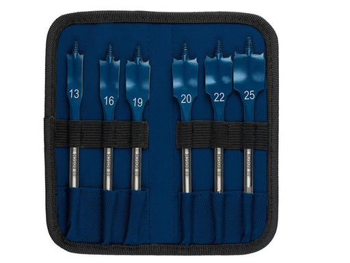 Bosch Powertool Accessories EXPERT Self Cut Speed Spade Drill Bit Set, 6 Piece Bosch Powertool Accessories - Town Tools