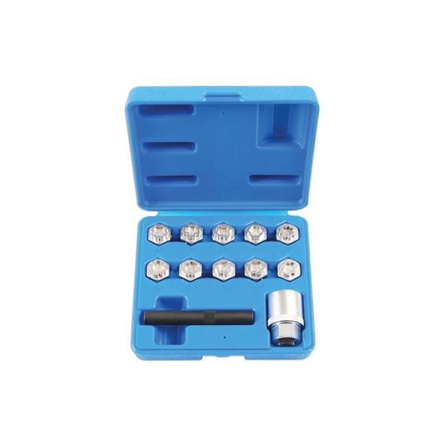 Laser Locking Wheel Nut Key Set 12pc - for Mercedes-Benz 6742 Laser - Town Tools 