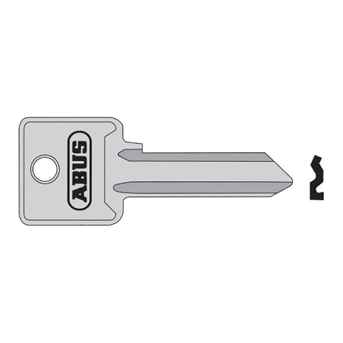 Abus Mechanical 85/30 30mm Right Hand Key Blank ABUS Mechanical - Town Tools