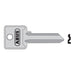 Abus Mechanical 85/30 30mm Right Hand Key Blank ABUS Mechanical - Town Tools