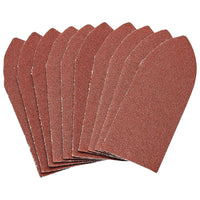 Draper Hook and Loop Aluminium Oxide Sanding Sheets, 32 x 92mm, 120 Grit (Pack o