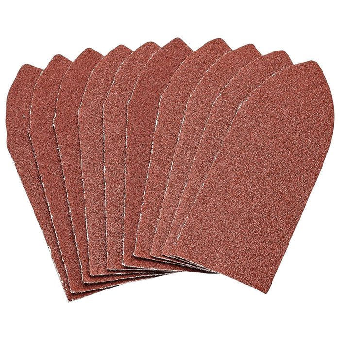 Draper Hook and Loop Aluminium Oxide Sanding Sheets, 32 x 92mm, 120 Grit (Pack o Draper - Town Tools 