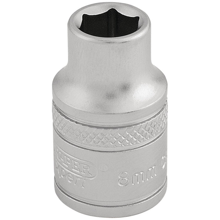 Draper 6 Point Metric Socket, 3/8" Sq. Dr., 8mm 16533 Draper - Town Tools 