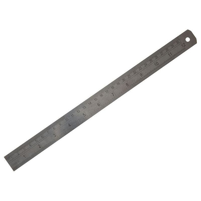 Fisher F112ME Steel Rule 300mm / 12in Fisher - Town Tools