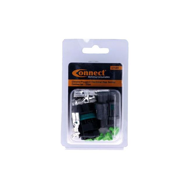 Tool Connection for Peugeot Electrical Map Sensor Connector 10pc 37589 Tool Connection - Town Tools 