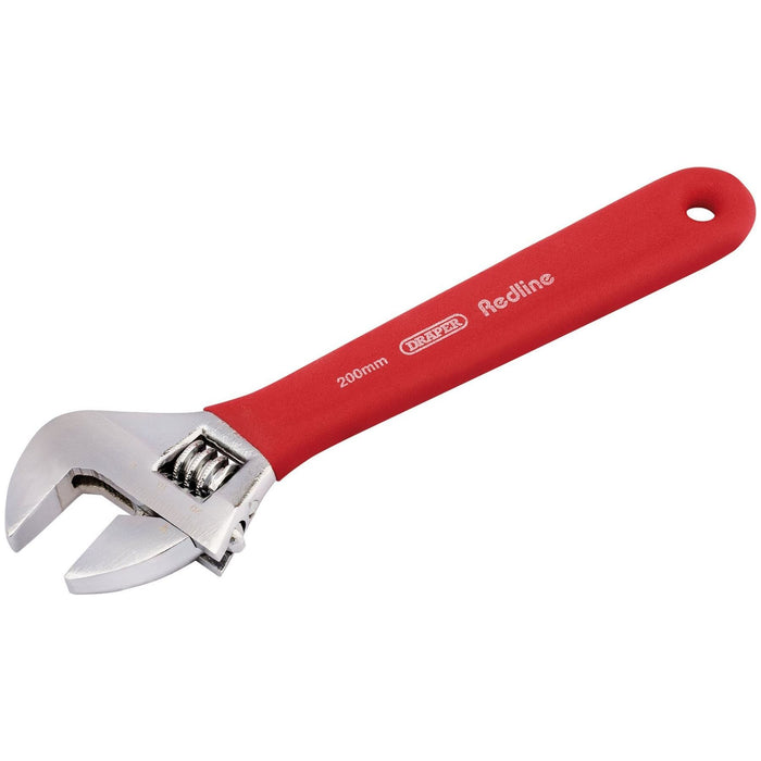 Draper Soft Grip Adjustable Wrench, 200mm, 25mm Capacity 67590 Draper - Town Tools 