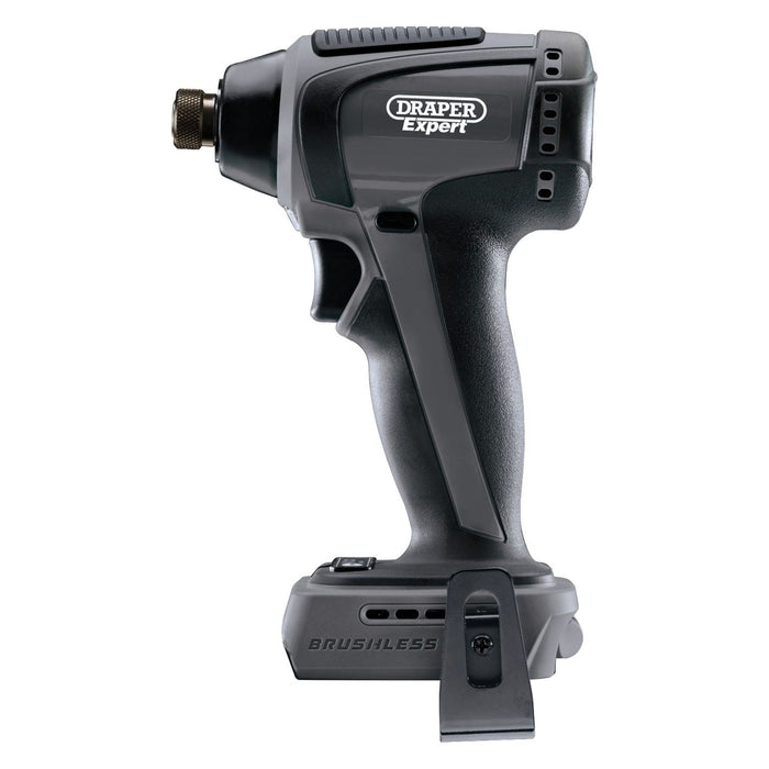 Draper XP20 20V Brushless Impact Driver, 200Nm (Sold Bare) 55944 Draper - Town Tools 